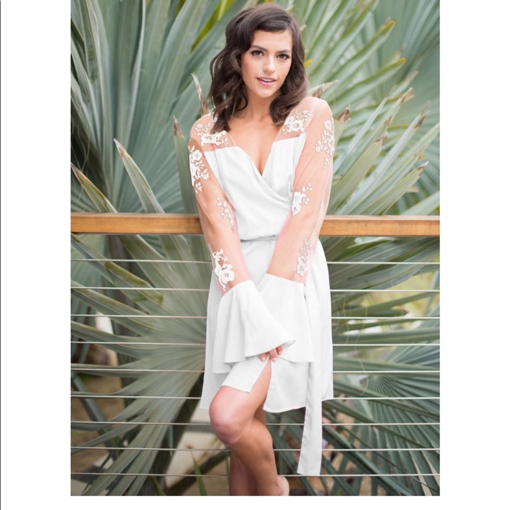 Bridal robe “hildy” robed with love